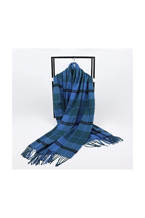 Foulard Femme Soie Cheveux pour De Hiver en Echarpe Écharpes À Carreaux pour Hommes Écharpes Écharpes pour Femmes Châles Écha