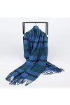 Foulard Femme Soie Cheveux pour De Hiver en Echarpe Écharpes À Carreaux pour Hommes Écharpes Écharpes pour Femmes Châles Écha