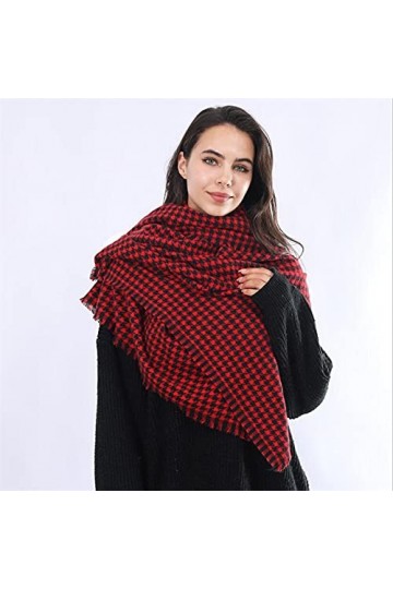 LuisFranklin Foulard Femme Echarpe Soie Cheveux Écharpes Femmes Écharpes Chaudes Écharpes Femmes Écharpes Épaissies Doux Glan