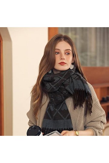 LuisFranklin Foulard Femme Echarpe Soie Cheveux Nouvelles Femmes Écharpe Chaude Écharpe Amour Impression Élégante Mode Tempér