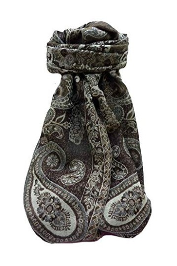 Muffler Foulard Laine Pashmina Très Fin 3479