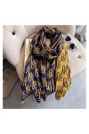 Srfghjs écharpe Écarrement épais Hiver Hiver écharpe écharpe Hijab Femme imprimé Couverture châle Wall Foulard Femme Pashmina