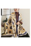 Srfghjs écharpe Écarrement épais Hiver Hiver écharpe écharpe Hijab Femme imprimé Couverture châle Wall Foulard Femme Pashmina