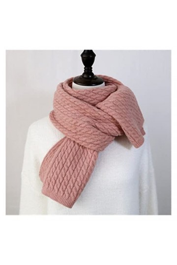 LiFBeauTiFul Écharpe torsadée Solide Femmes Automne Hiver Cachemire Chaud tricoté écharpes Longues Femmes châles Pashmina Co