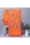 LiFBeauTiFul Épais Imitation Cachemire châles Pashmina Grande Taille écharpe Femmes Chal Mujer Bufanda Silencieux Broderie ma