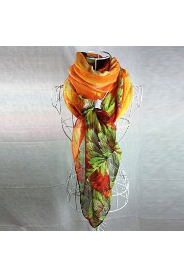 AAOTE Women Printing Long Soft Paris Yarn Scarf Wrap Shawl Stole Pashmina Scarves Men Desert Scarf