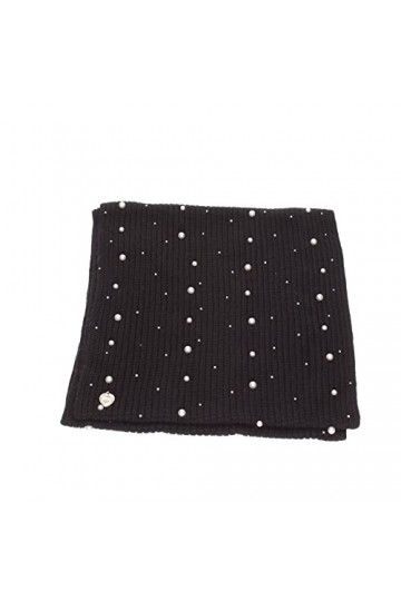 GUESS Écharpe tube en laine à perles jeans - Femme