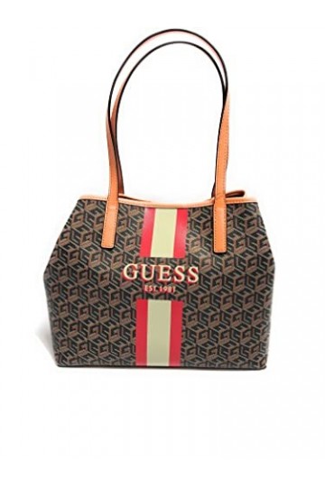 Guess Sac cabas + pochette Vikky jeans - Femme