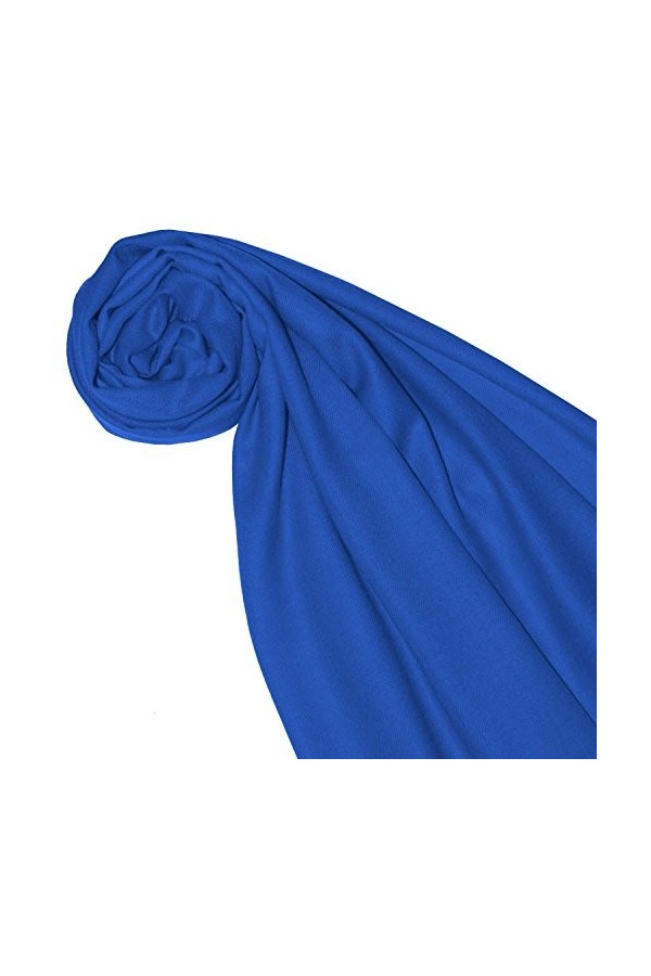 LORENZO CANA - Pashmina - Uni - Femme bleu bleu moyen