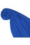 LORENZO CANA - Pashmina - Uni - Femme bleu bleu moyen