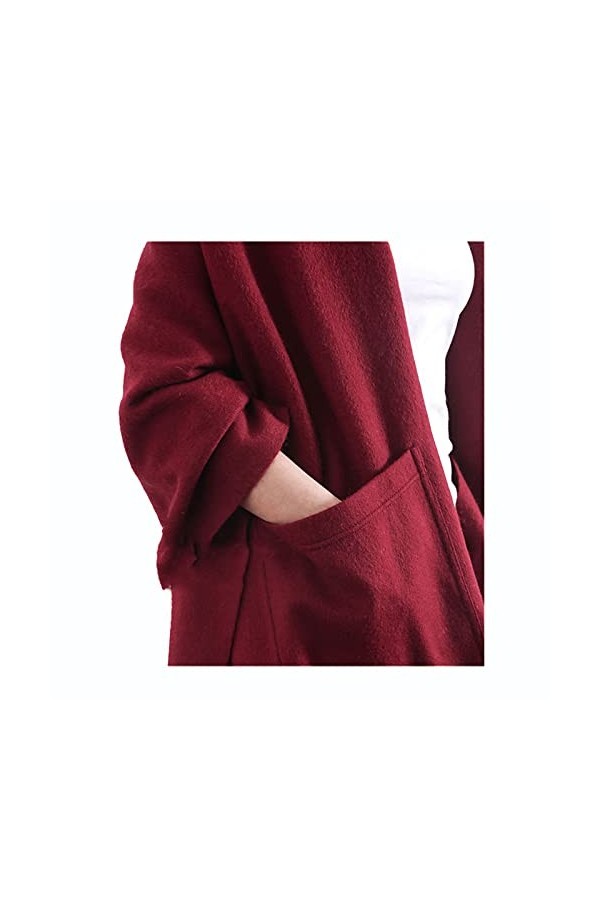 WUJNANG Écharpe en Cachemire De Poche pour Dames Douce Et Chaude Couleur Unie Mode Nouveauté Style Pashmina Cadeau,Yellow-70X