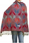 Falari Womens Woven Paisley Pashmina Shawl Wrap Scarf 80" x 27"