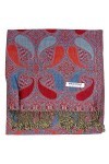 Falari Womens Woven Paisley Pashmina Shawl Wrap Scarf 80" x 27"