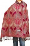 Falari Womens Woven Paisley Pashmina Shawl Wrap Scarf 80" x 27"