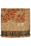 Falari Womens Woven Paisley Pashmina Shawl Wrap Scarf 80" x 27"