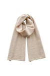 SERUMY Écharpes Tricotées Cachemire Scharpes Beige Femme Et Hommes Écharpe Tricotée dhiver Adultes Chauds Longues Dames Lain