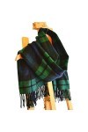 Echarpe Châle Foulard Etole Écharpe hiver Cashmere Châle Wrap Winter Plaid Couverture Plaid Foulard Chaud Pashmina Unisexe Ac
