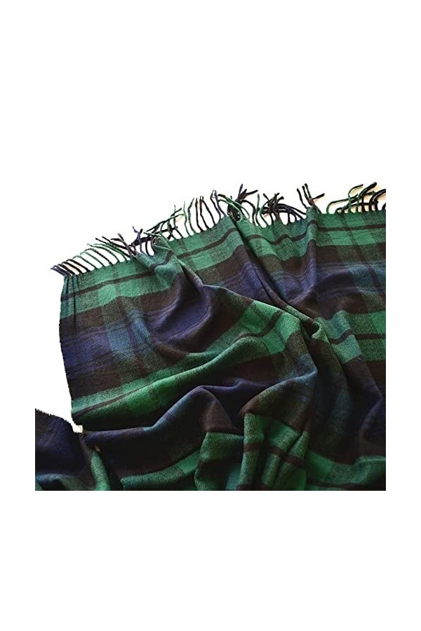 Echarpe Châle Foulard Etole Écharpe hiver Cashmere Châle Wrap Winter Plaid Couverture Plaid Foulard Chaud Pashmina Unisexe Ac