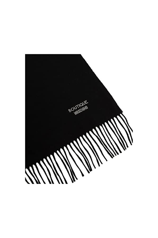 Boutique Moschino femme écharpe en laine nero