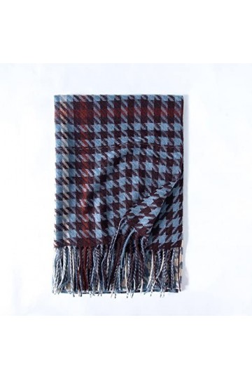 Foulard Femme Soie Cheveux pour De Hiver en Echarpe Dames Chaudes Longues DÉcharpe De Châle De Plaid Épais De Conception Lux
