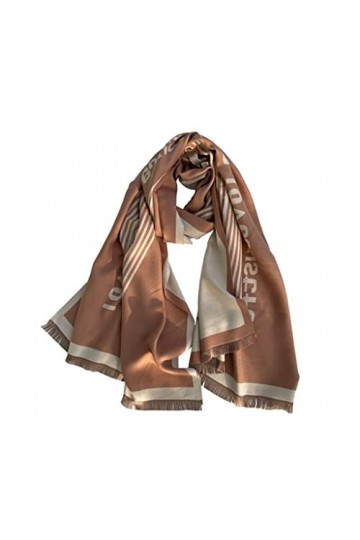 Écharpe de Noël Chaud Imitation Cachemire Écharpe Automne Hiver Femmes Châle Rayé Couverture Wrap Écharpes Dames Écharpes Cad