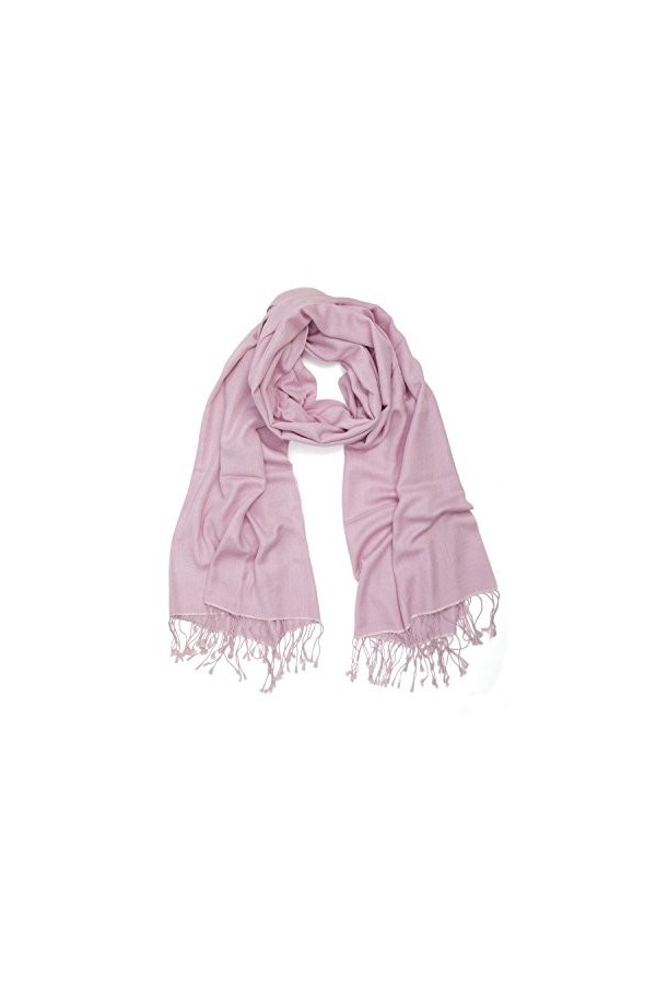 Mélange de soie - Étole pashmina - Wrap, pistache, taille unique