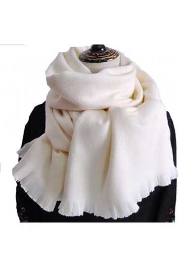 Foulard en Soie, Écharpes de Couverture pour Femmes Écharpes Pashmina Mode Écharpe Chaude dHiver Confortable Châle en Laine 