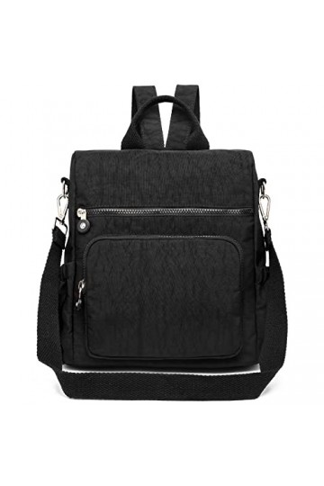 Kono Femmes Sac à dos Anti Vol Sac à dos Nylon Sac d’école Dames Voyage Sac de travail Casual Daypack Vintage Sac à dos d’épa
