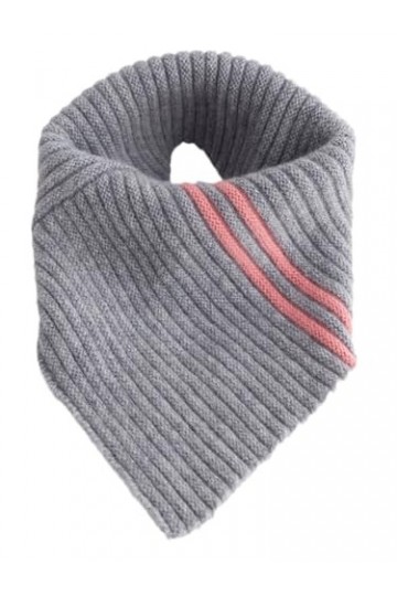 TZUFA Femmes coréennes couleur unie cachemire pull chaud écharpe femmes hiver épais coupe-vent tricot écharpe