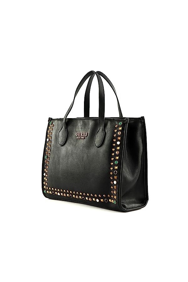 GUESS Radar 2 Compartment Tote Black