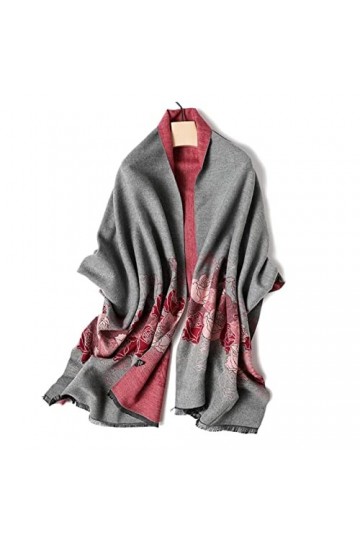 Femme Écharpe Écharpe exquise châle à Double Usage de Grande Taille Cadeau épaissi et Chaud for Les Femmes, 190cm Écharpe Cha