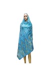 keusyoi Écharpe pour femme - Style musulman - En coton africain - Hijab - Écharpe Dubai