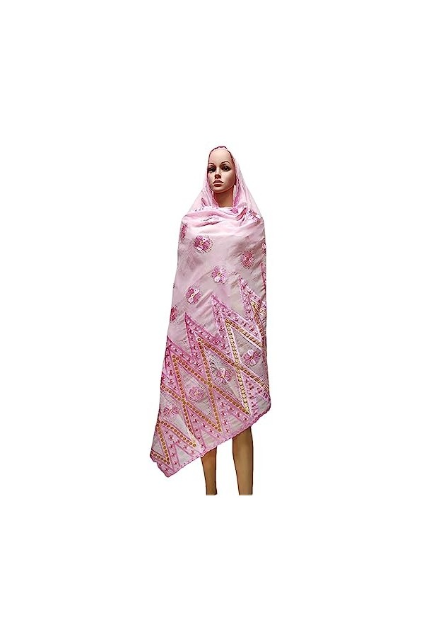 keusyoi Écharpe pour femme - Style musulman - En coton africain - Hijab - Écharpe Dubai