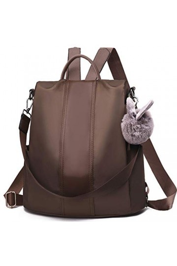 Charmore Femme Sac À Dos Étanche En Nylon Sacs Décole Anti-vol Sacs À Bandoulière