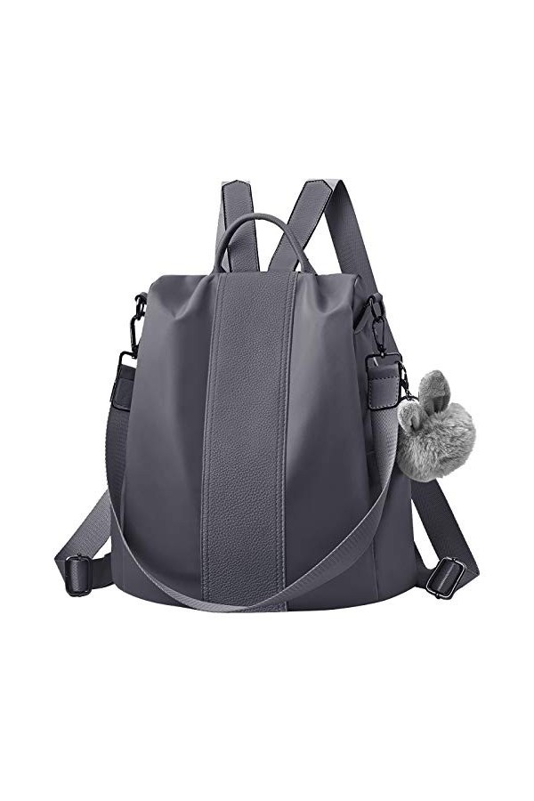 Charmore Femme Sac À Dos Étanche En Nylon Sacs Décole Anti-vol Sacs À Bandoulière