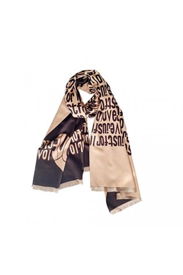 Écharpe de Noël Chaud Imitation Cachemire Écharpe Hiver Lettre Châle Écharpes Femmes Écharpes Étoles Wrap Dames Écharpes Cade