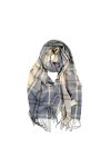 Écharpe de Noël Imitation Cachemire Hiver Écharpe Chaude Femmes Gland Tissé Plaid Automne Châle Wraps Dames Écharpes Cadeaux 