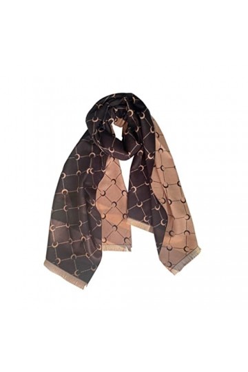 Écharpe de Noël Imitation Cachemire Écharpe Hommes Femmes Foulards Automne Chaud Hiver Couverture Châle Wraps Dames Écharpes 