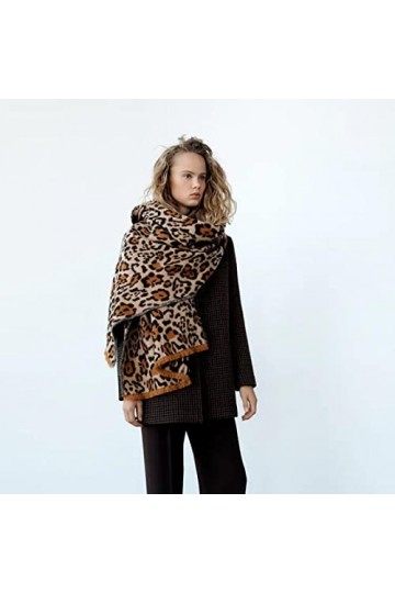 Foulard Femme Soie Cheveux pour De Hiver en Echarpe 65 * 200Cm Nouvelle Écharpe Femmes Écharpe Chaude Femmes Écharpe Wrap Épa