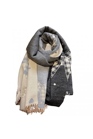 Echarpes femme Écharpes for Femmes Écharpes Imprimées Écharpe en Soie à Changement Graduel de Couleur Léger Élégant Wrap Châl