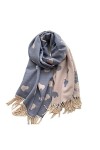 Sudemota Echarpes Femme Écharpes for Femmes Foulard en Soie Imprimé Wraps Plage Vacances Solaire Châles Léger Élégant Wrap Ca