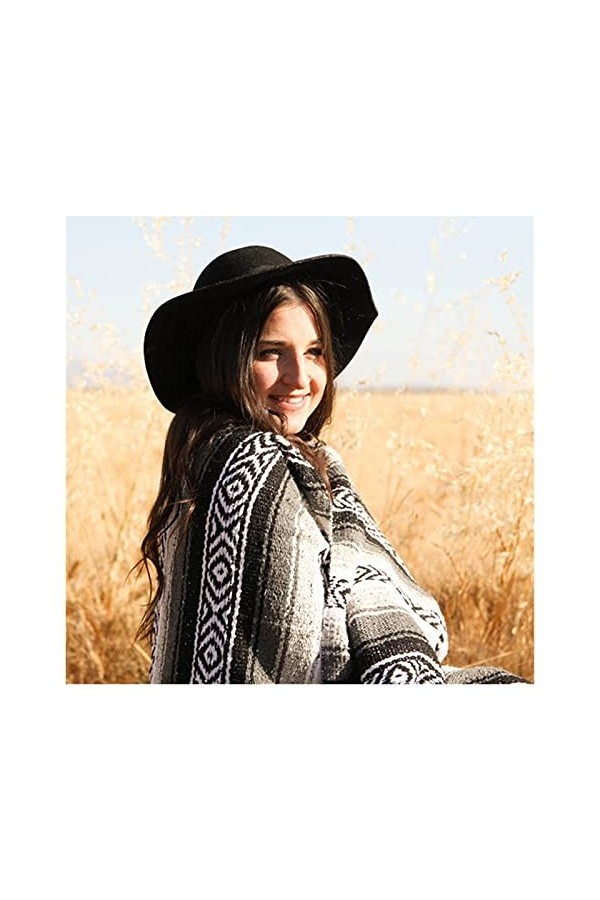 Châles Écharpe multifonction Femmes Hiver Hiver Striché Noir Black Pashmina Châles Wrap Feuilles Faiscades à lextérieur Couv