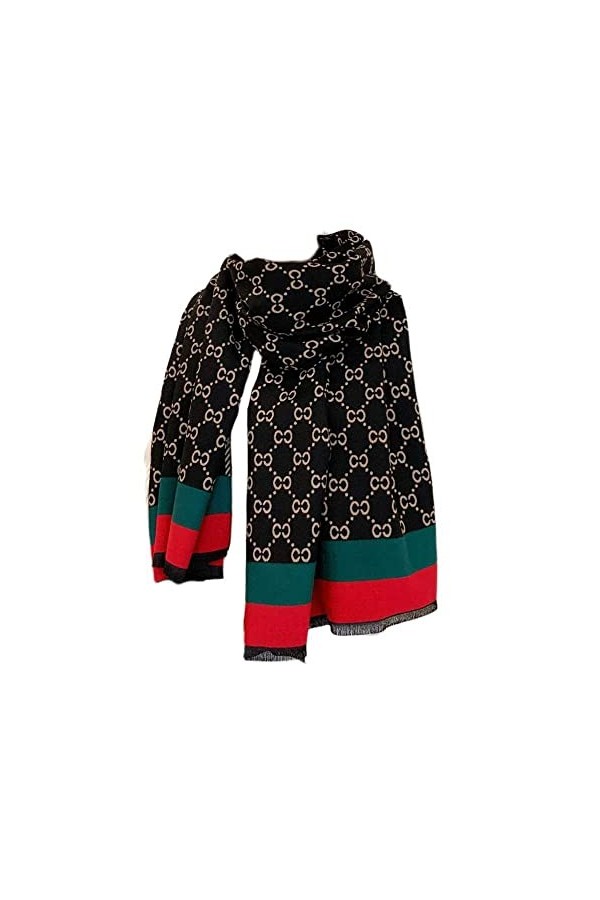 WSPDSD Écharpe épaisse imitation cachemire style automne et hiver femmes version coréenne de bavoir châle longue dame polyval