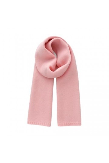 Hdhdeueh Petite écharpe chaude en laine tricotée de couleur unie pour femme - Cadeau de Noël et de Nouvel An, pnnrk, taille u