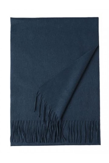 Dames hiver laine écharpe femmes chaud châles enveloppes dames solide laine Pashmina foulards