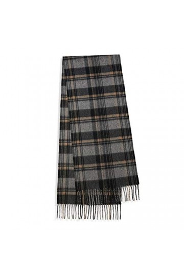 Hiver Écharpe Pashmina 100% Châle Etole pour Hommes Et Femmes Laine Cachemire Grande Réversible Épaisses 164CMx30CM