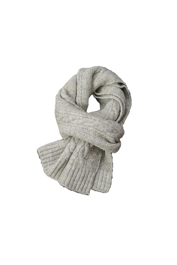DBFBDTU Écharpe tricotée en cachemire épais pour femme - Châle chaud - Bandana - Couverture pashmina, Dz101-02, taille unique