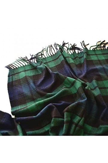 JGATW Écharpe Écharpe hiver Cashmere Châle Wrap Winter Plaid Couverture Plaid Foulard Chaud Pashmina Unisexe Acrylique Tassel