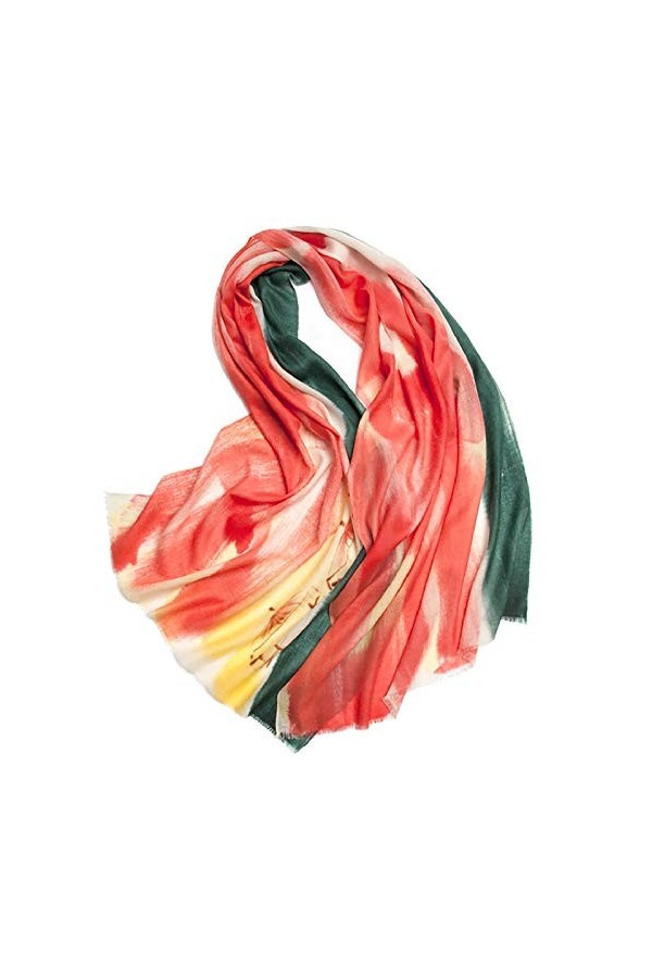 YLiansong-home Dames Écharpe Écharpe de Dames Peints à la Main Foulard châle dautomne et dhiver pour Femmes Châle Color : 