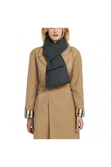 FACAI Châle Chauffant électrique USB ，écharpe De Chauffage Mobile Souple Portable écharpes De Réchauffement dhiver pour La M